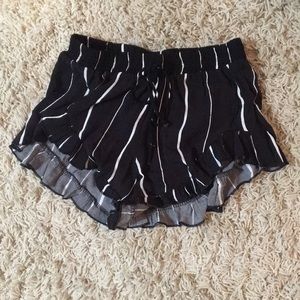 Striped shorts